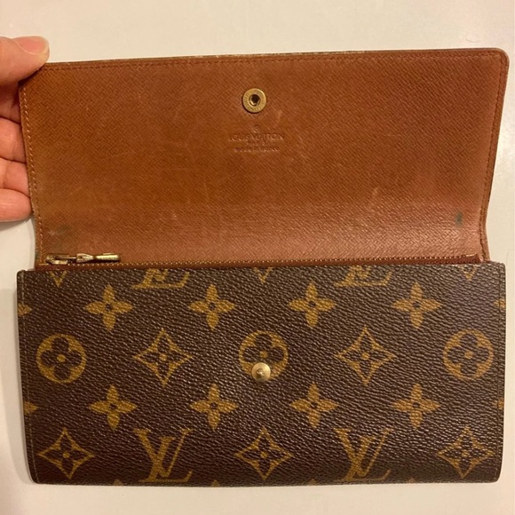 Louis Vuitton Monogram Portefeiulle Sarah Long Bifold Wallet - Picture 5 of 13
